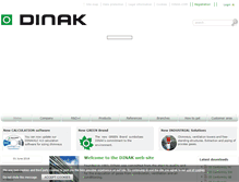 Tablet Screenshot of dinakchimneys.com